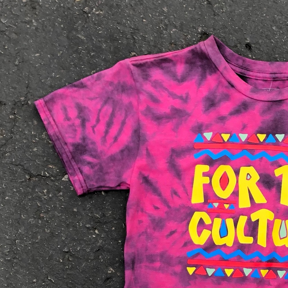 FOR THE CULTURE Tie Dye Tee Mighty Fine NWOT - Picture 3 of 7